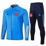 Ajax Jacket + Pants Training Suit Blue 2020/21
