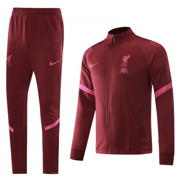 2020/21 Liverpool Red Jacket Tracksuit