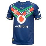 2022 New Zealand Warriors Home Blue Rugby Jersey