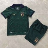 Italy Third Soccer Jerseys Kit Kids 2020