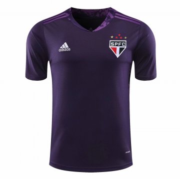 Sao Paulo FC Purple Goalie Soccer Jerseys Mens 2020/21