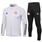 S. C. Internacional Jacket + Pants Training Suit Light Grey 2020/21