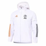 Manchester United All Weather Windrunner Jacket White II 2020/21