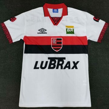 Flamengo 100th Anniversary Edition White Retro Soccer Jersey