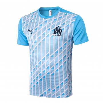 Olympique Marseille Short Training Blue Soccer Jerseys Mens 2020/21