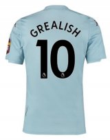 2019-2020 Aston Villa Jack Grealish #10 Away Football Shirt