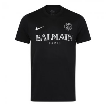 PSG x Balmain T-Shirt Black 2020/21
