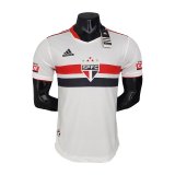 2021-2022 Sao Paulo Player Version Home Soccer Jersey