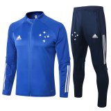 Cruzeiro Jacket + Pants Training Suit Blue 2020/21
