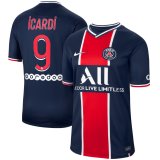 Icardi #9 PSG Home Soccer Jerseys Mens 2020/21