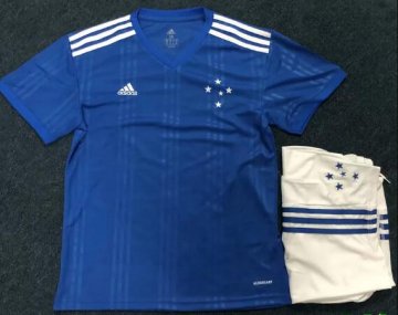 Cruzeiro Home Soccer Jerseys Kit Kids 2020/21