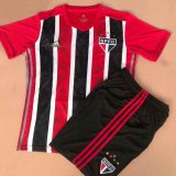 Sao Paulo FC Away Soccer Jerseys Kit Kids 2020/21