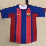 Barcelona Retro Home Soccer Jerseys Mens 2004-2005