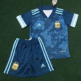 Argentina Away Soccer Jerseys Kit Kids 2020
