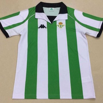 Real Betis Retro Home Soccer Jerseys Mens 1998