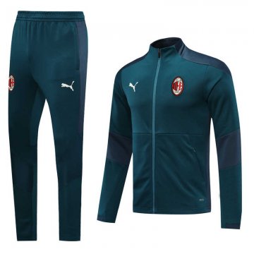 2020/21 AC Milan Blue Jacket Tracksuit