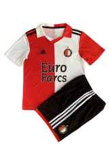 Feyenoord Rotterdam Home Soccer Kit Kids 2022/23