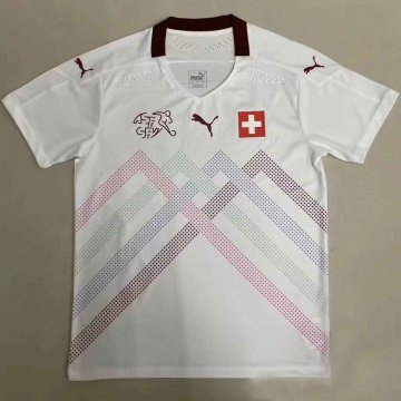 Switzerland Away Soccer Jerseys Mens 2020 (Player Version)