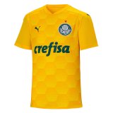 Palmeiras SP Goalkeeper Yellow Soccer Jerseys Mens 2020/21