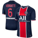 Verratti #6 PSG Home Soccer Jerseys Mens 2020/21