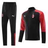 2020/21 AC Milan Black Jacket Tracksuit