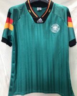 Germany Away Retro Soccer Jerseys Mens 1992