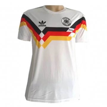 Germany Home Retro Soccer Jerseys Mens 1990