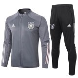 Germany Jacket + Pants Training Suit Dark Grey 2020/21