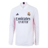 Real Madrid Home Jersey Long Sleeve Mens 2020/21