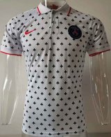2020/21 PSG Paris White Polo Short Jersey