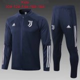 Kids Juventus Jacket + Pants Training Suit Navy 2020/21