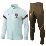 Portugal Jacket + Pants Training Suit Green 2020/21