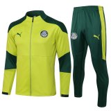 2021-2022 Palmeiras Jacket + Pants Training Suit Green