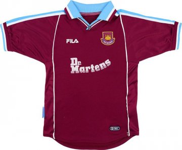 West Ham United Retro Soccer Jerseys Mens 1999-2000