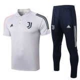 Juventus Polo Tracksuit Mens White 2020/21