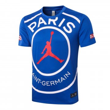 PSG x Jordan Blue T-Shirt Mens 2020/21