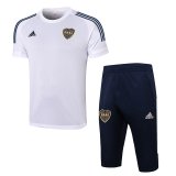 Boca Juniors Short Training Suit Wite + Short Pants 2020/21