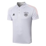 Germany Polo Shirt Light Grey 2020/21