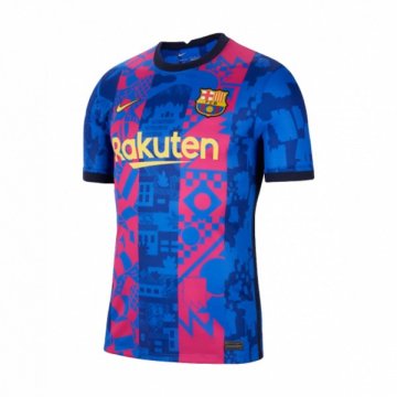 2021-2022 Barcelona Third Soccer Jersey