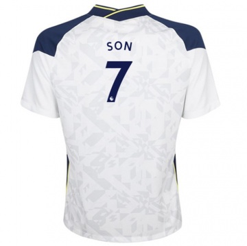 SON #7 Tottenham Hotspur Home Football Shirt 20/21(League Font)