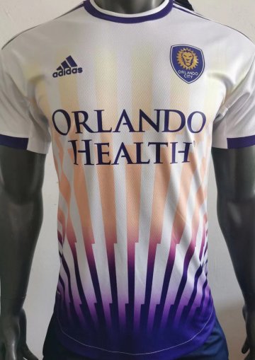 2022-2023 Orlando City Away Player Version Soccer Jersey