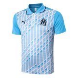 Olympique Marseille Polo Shirt Blue 2020/21