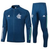 Flamengo Jacket + Pants Training Suit Blue 2020/21
