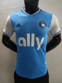 2022-2023 Charlotte FC Home Player Version Soccer Jersey