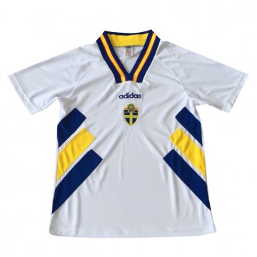 Sweden Away Retro Soccer Jerseys Mens 1994