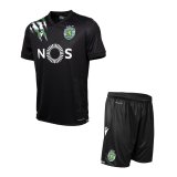 Sporting Portugal Away Soccer Jerseys Kit Kids 2020/21