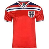 England Retro Away Red Soccer Jerseys Mens 1982