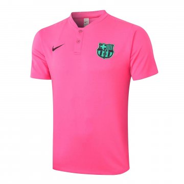Barcelona Polo Shirt Pink 2020/21