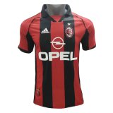 AC Milan Retro Home Soccer Jerseys Mens 1998-2000