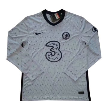 Chelsea Away Soccer Jerseys Long Sleeve Mens 2020/21